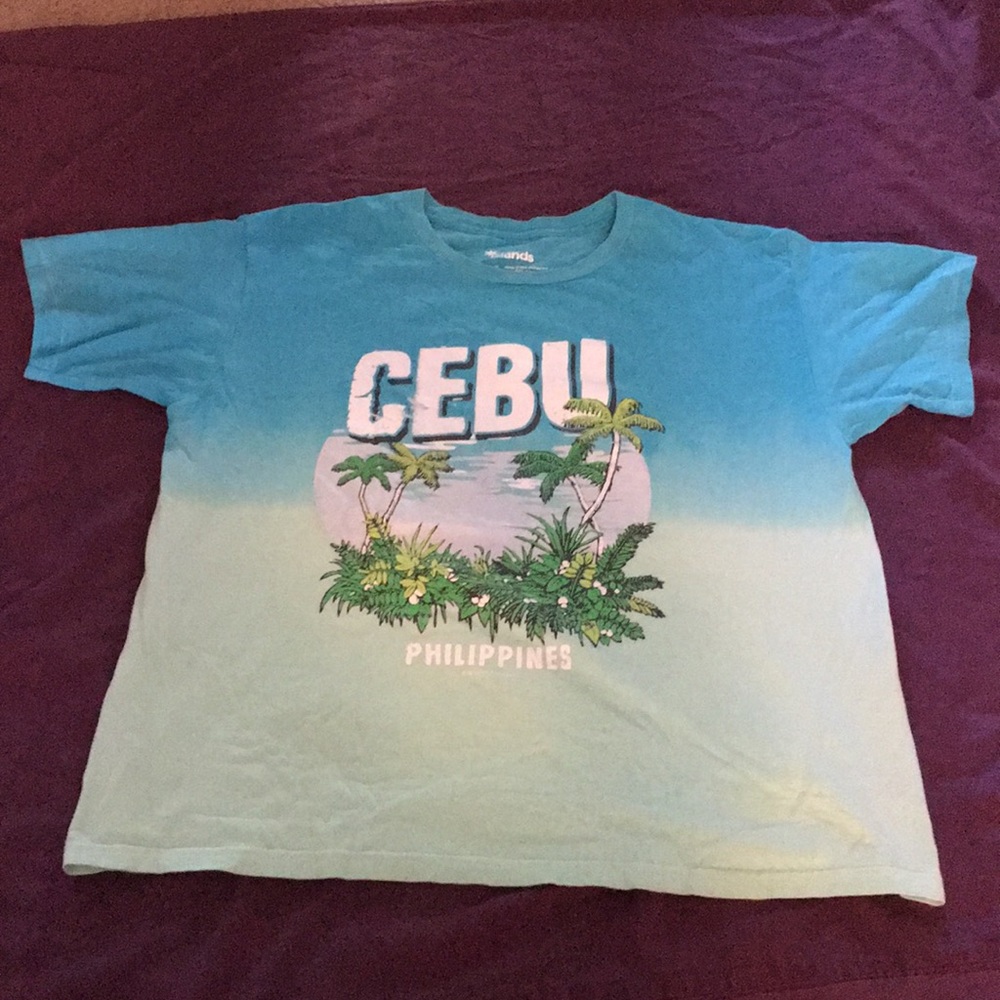 Cebu Philippines 🇵🇭 Dip Tie Dye Tee